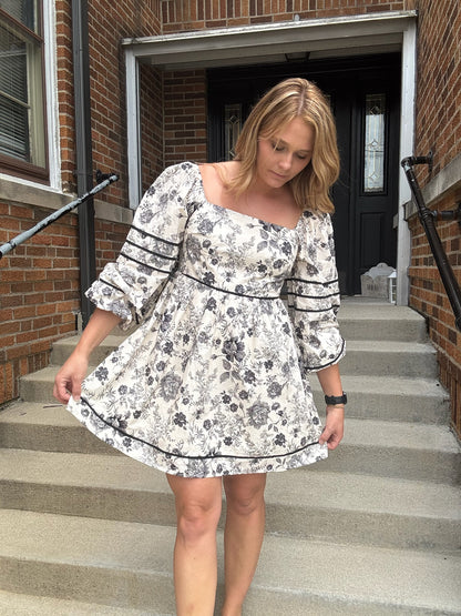 Floral Babydoll Dress