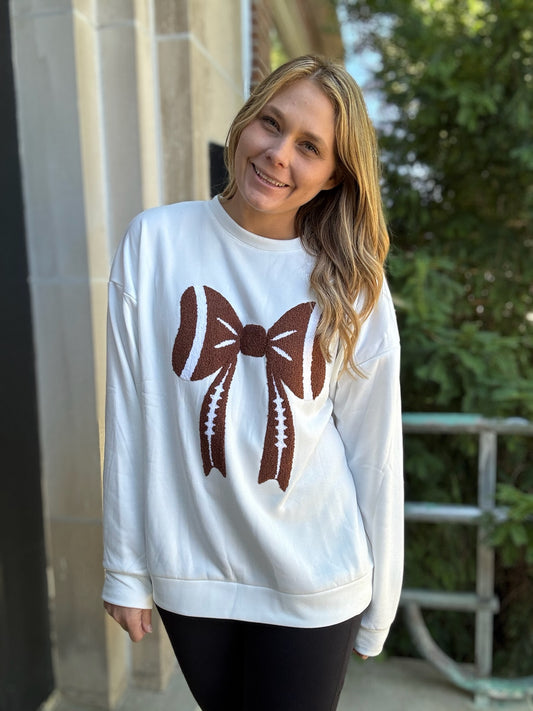 Gameday Football Bow Top