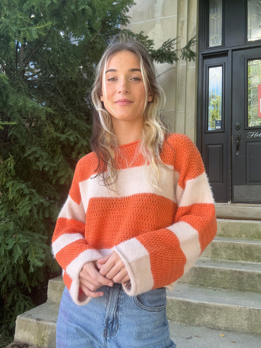 Block Striped Sweater