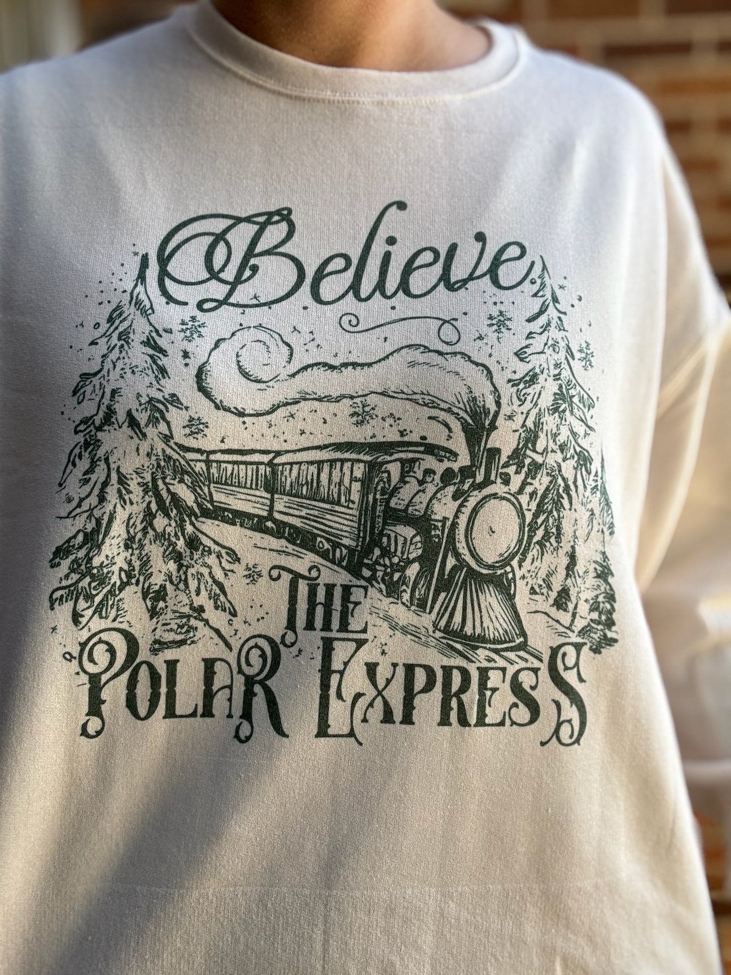 Believe The Polar Express Sweatshirt