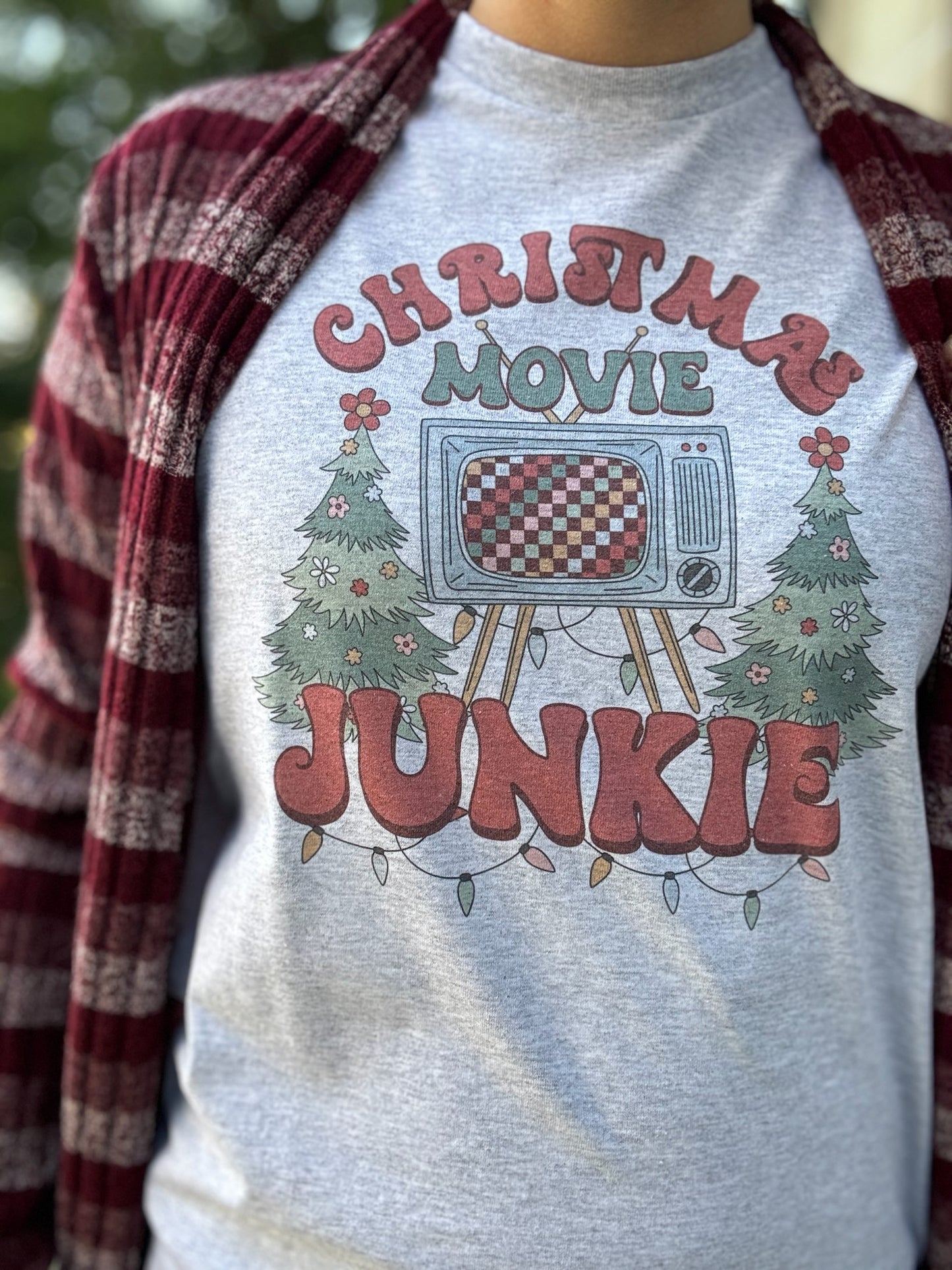 Christmas Movie Junkie Tee