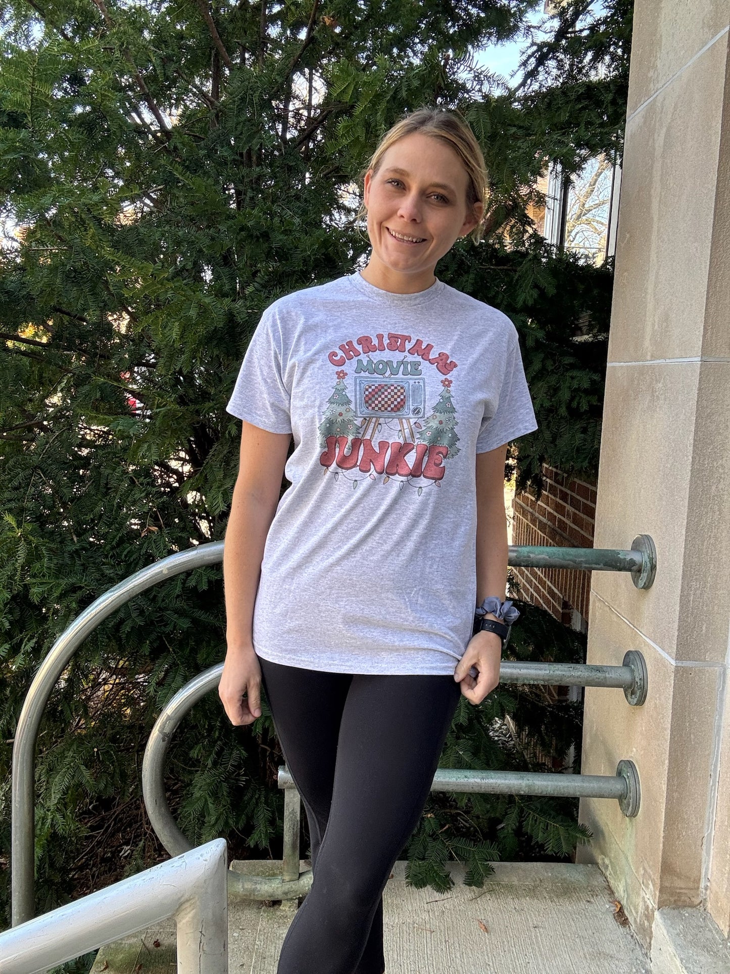 Christmas Movie Junkie Tee