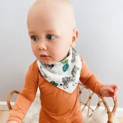 Jungle + Rainforest Bandana Bibs