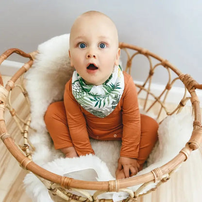 Jungle + Rainforest Bandana Bibs