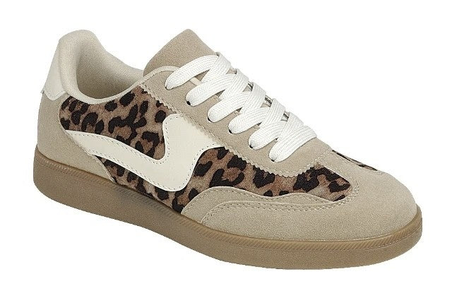 Retro Leopard Sneakers