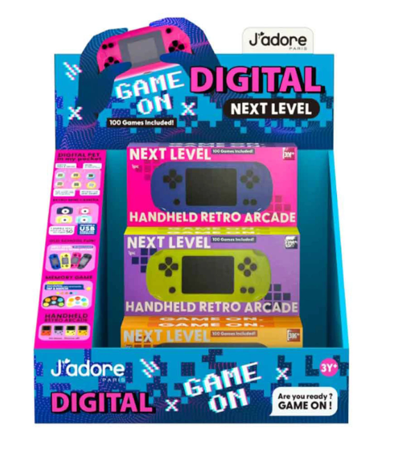 Horizontal Retro Arcade