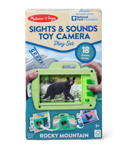 ROCKY MOUNTAIN Sights & Sounds Toy Camera Play Set