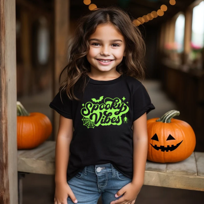 Glow in the Dark Spooky Vibes Tee