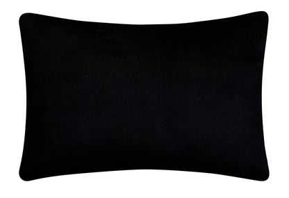 Halloween Spooky Embroidered Pillow