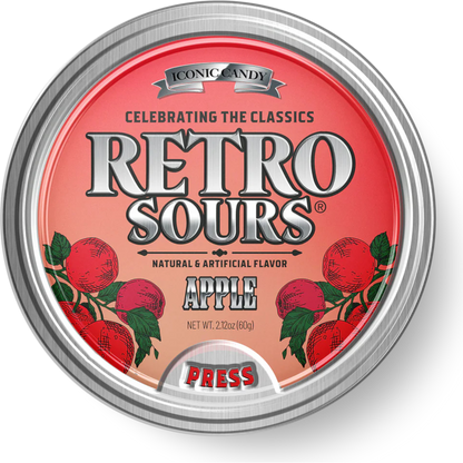 Retro Sours Red Apple