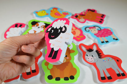 Barnyard Bash Bath Puzzle