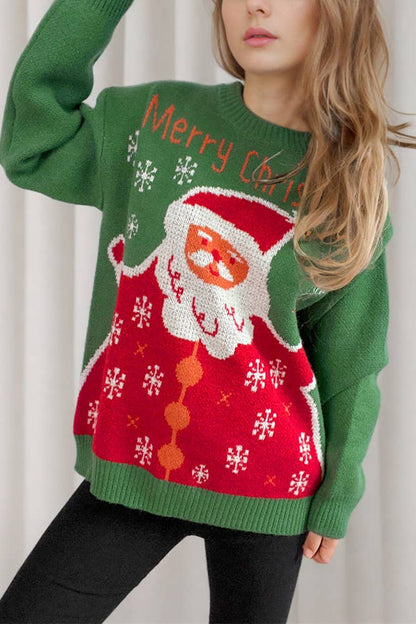 Christmas Santa Claus Knitting Sweater ZK2225