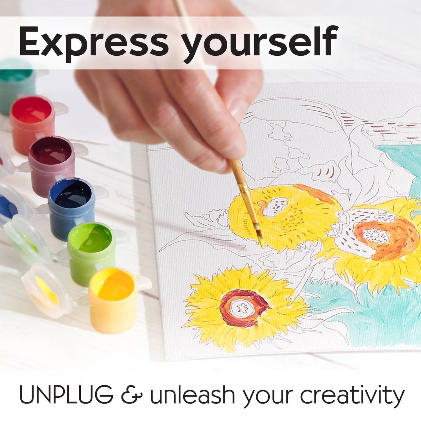 Paint by Number Museum Series - Sunflowers