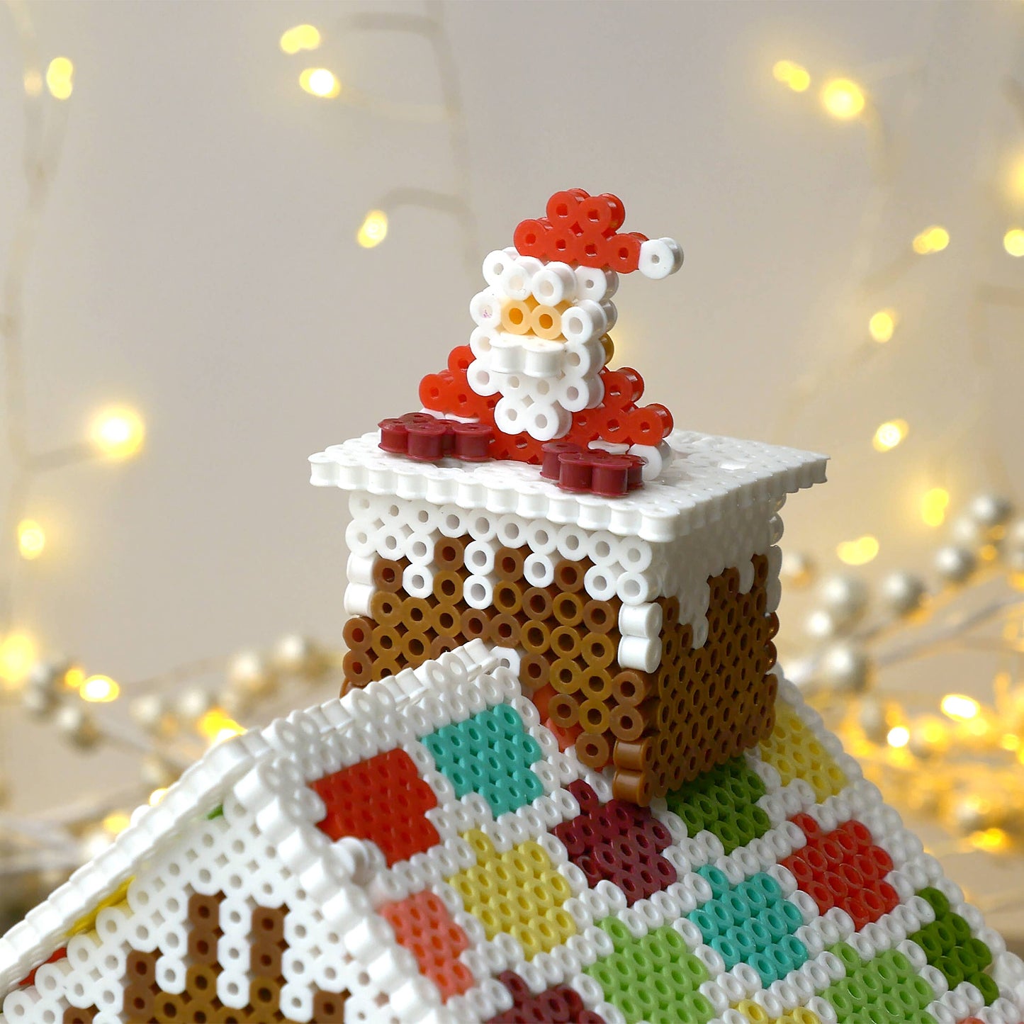 Gingerbread House Perler Bead Kit