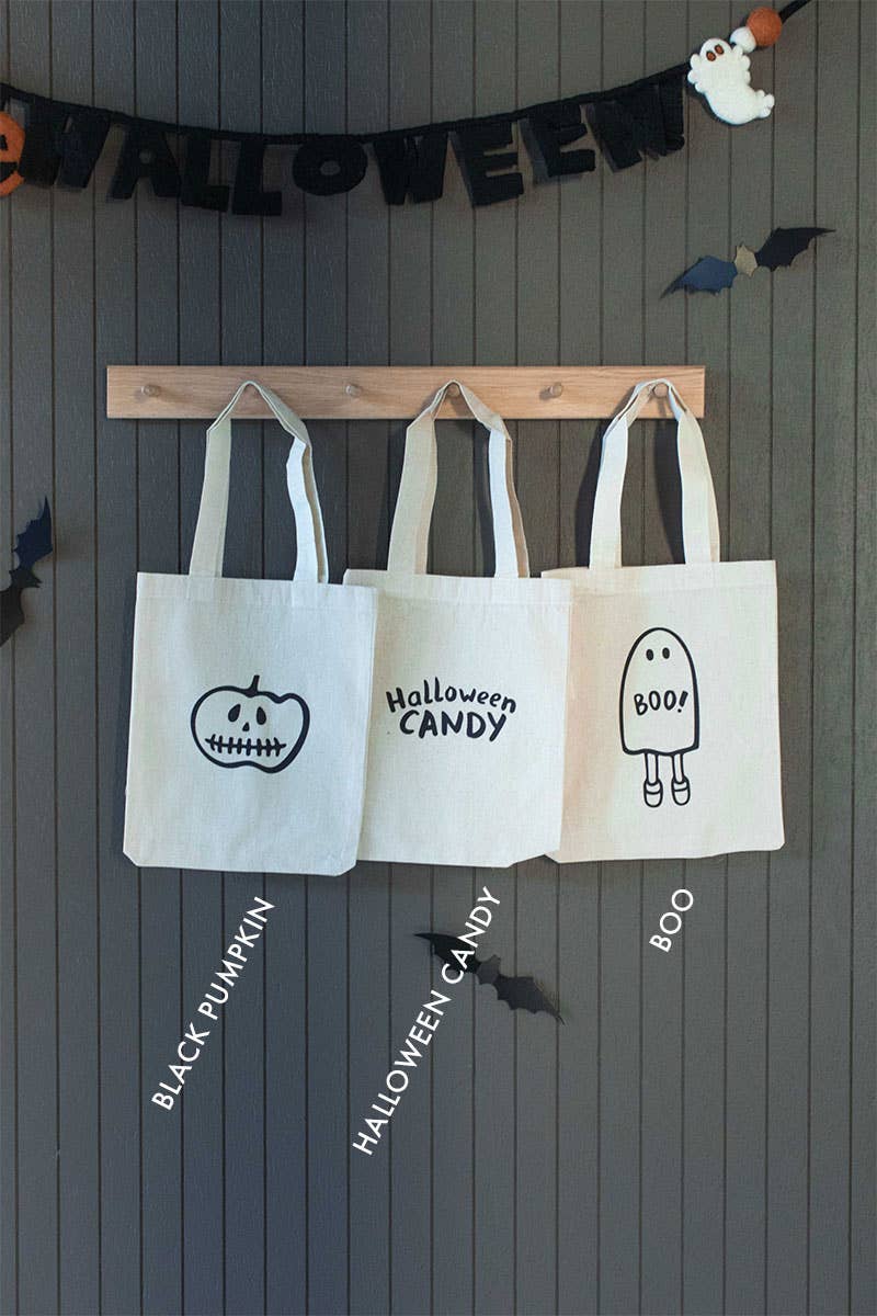 Halloween Trick or Treat Tote Bag