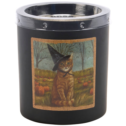 Cat As A Witch Candle