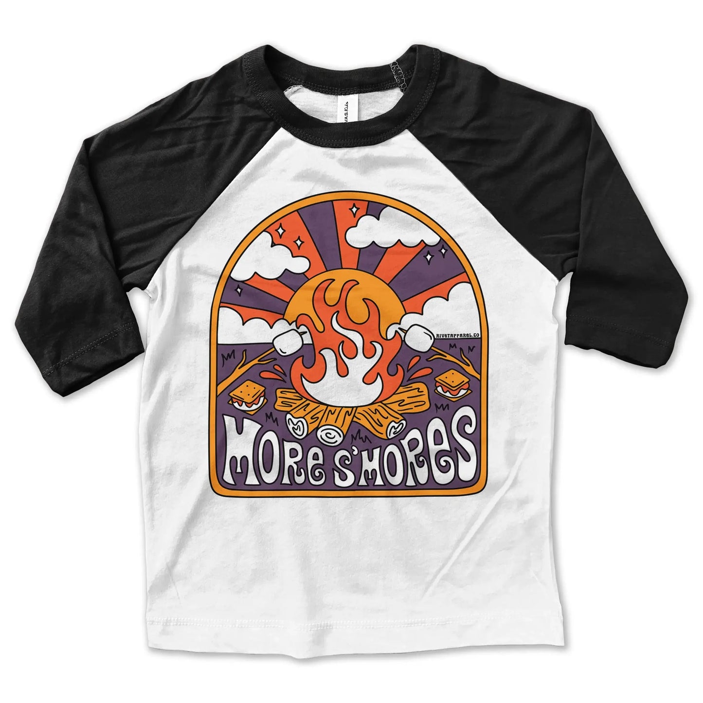More S'Mores Baseball Tee