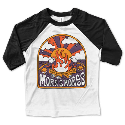 More S'Mores Baseball Tee