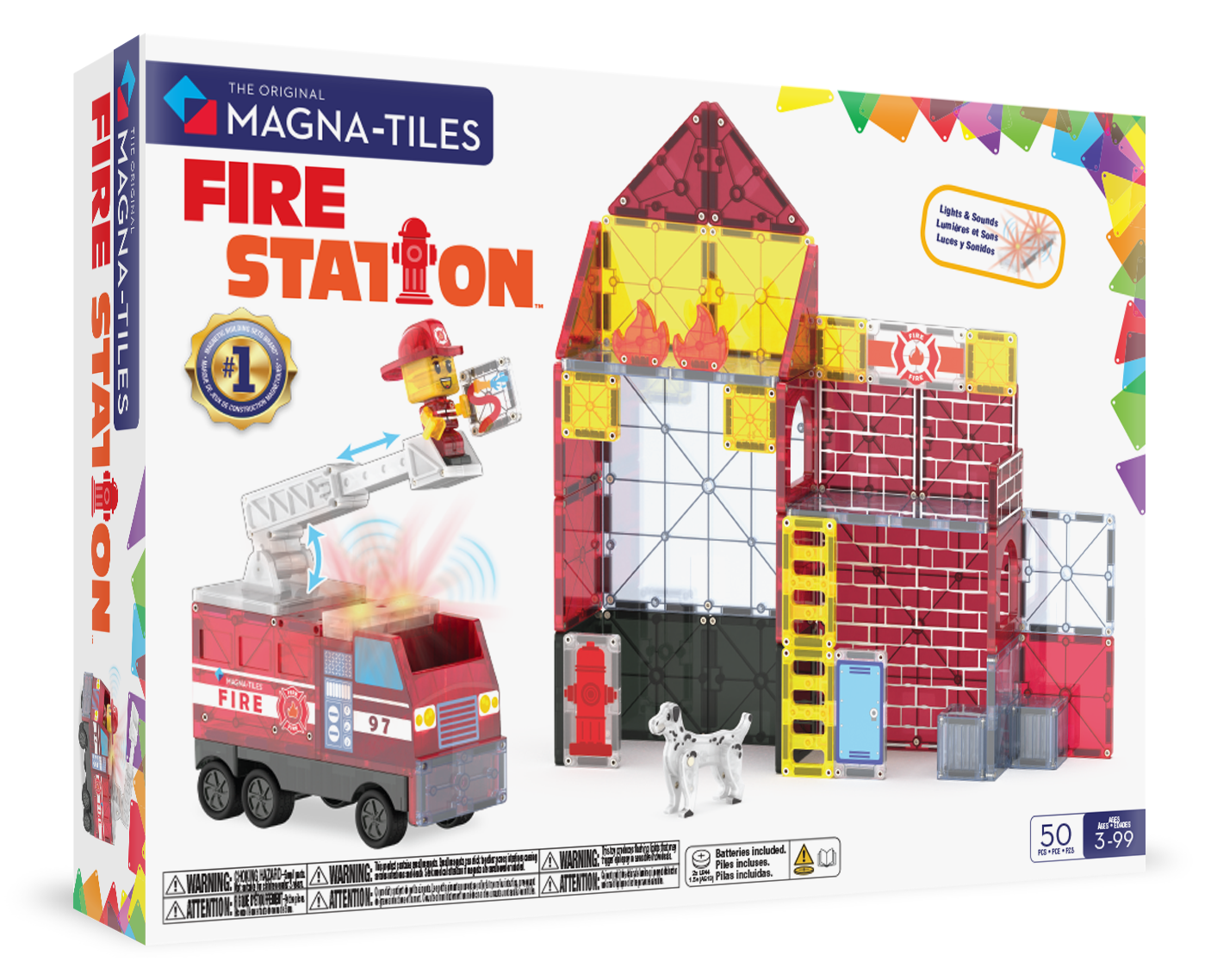 Fire Station 50-Piece Set