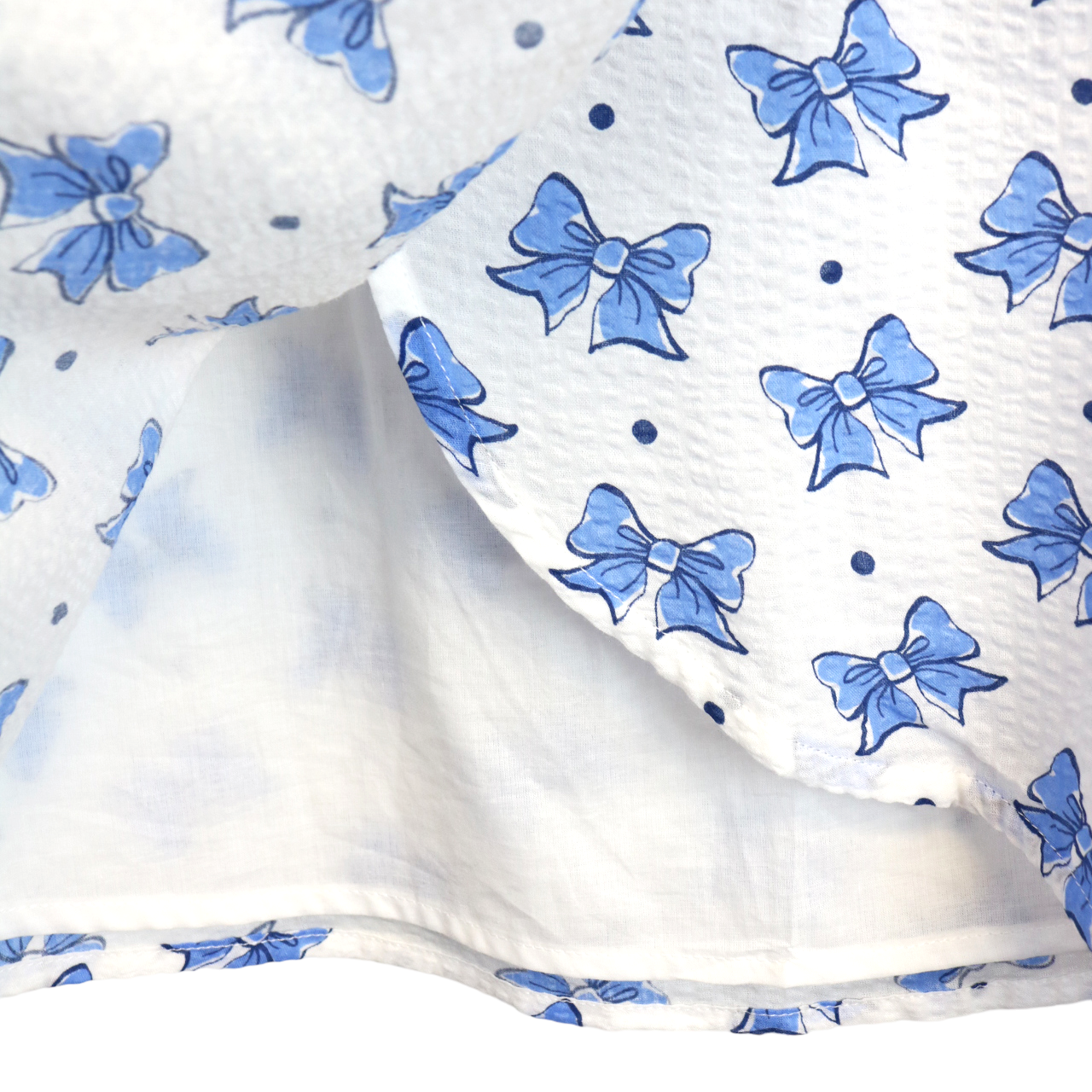 Bow Print Sleeveless Top