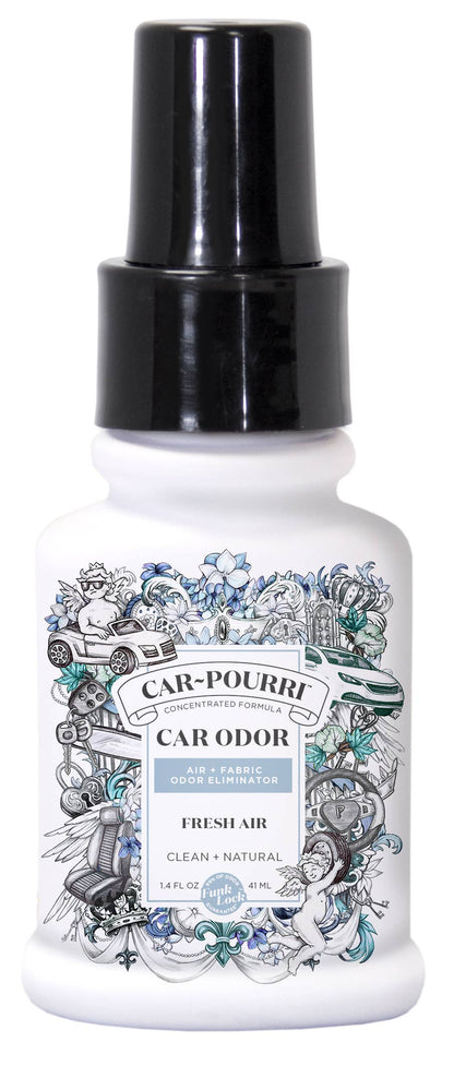 Car~Pourri Air + Fabric, Fresh Air, Car Spray 1.4 oz