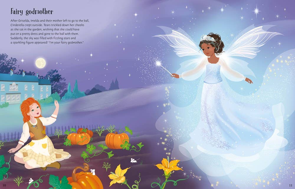 Cinderella Sticker Dolly Dressing