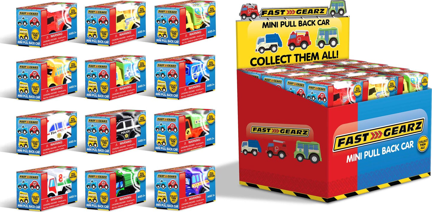 Mini Pull Back Car (assorted)