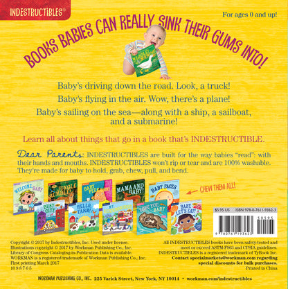 Things That Go! Indestructibles