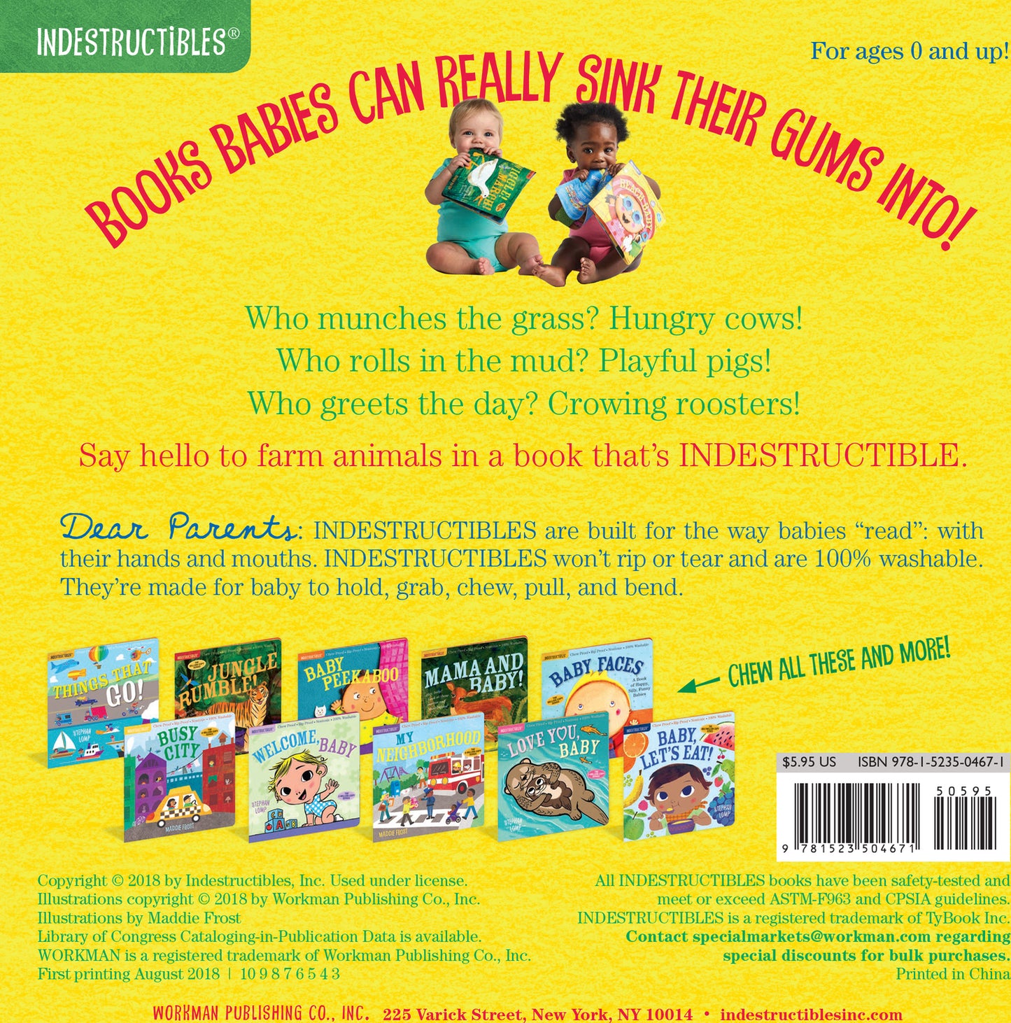 Hello, Farm! Indestructibles