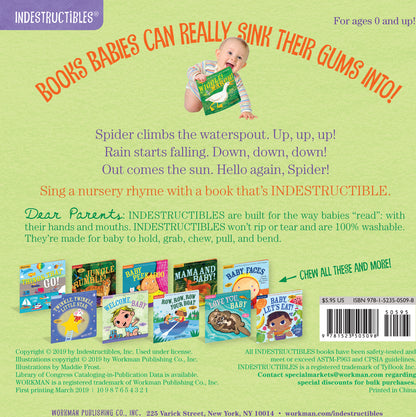 The Itsy Bitsy Spider Indestructibles