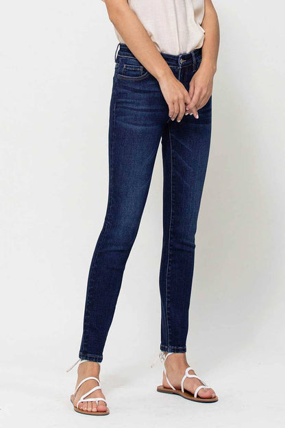 Haylie HIGH RISE ANKLE SKINNY JEANS