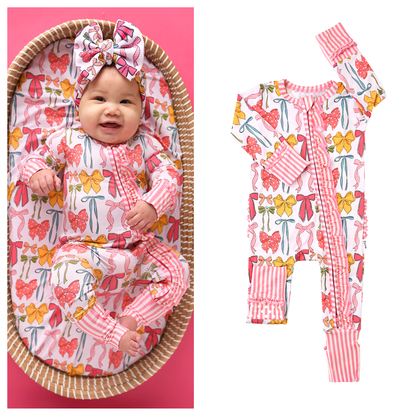 Eliza Ruffle Zip