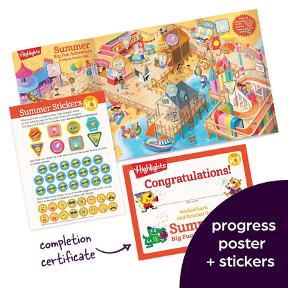 K & 1 Bridge Summer Big Fun Workbook