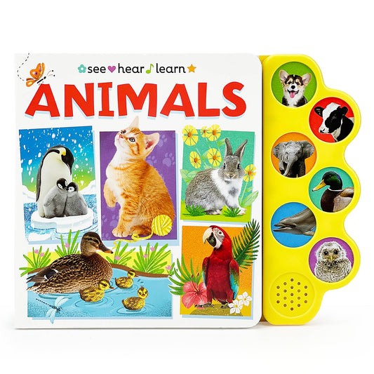 Animals (See Hear Learn) Interactive Sound Book