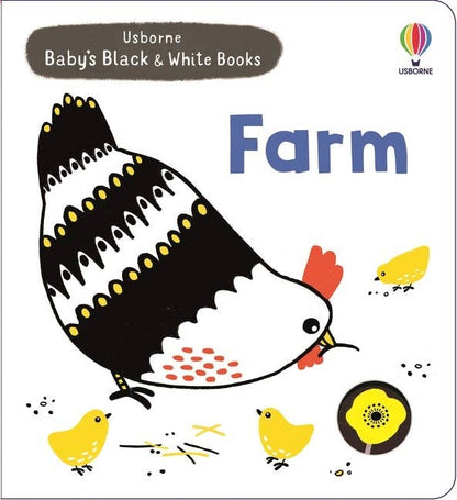 Farm Baby's Black And White Books