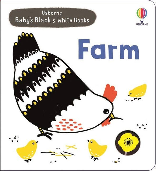 Farm Baby's Black And White Books