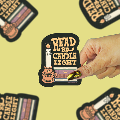 Read by Candlelight Sticker