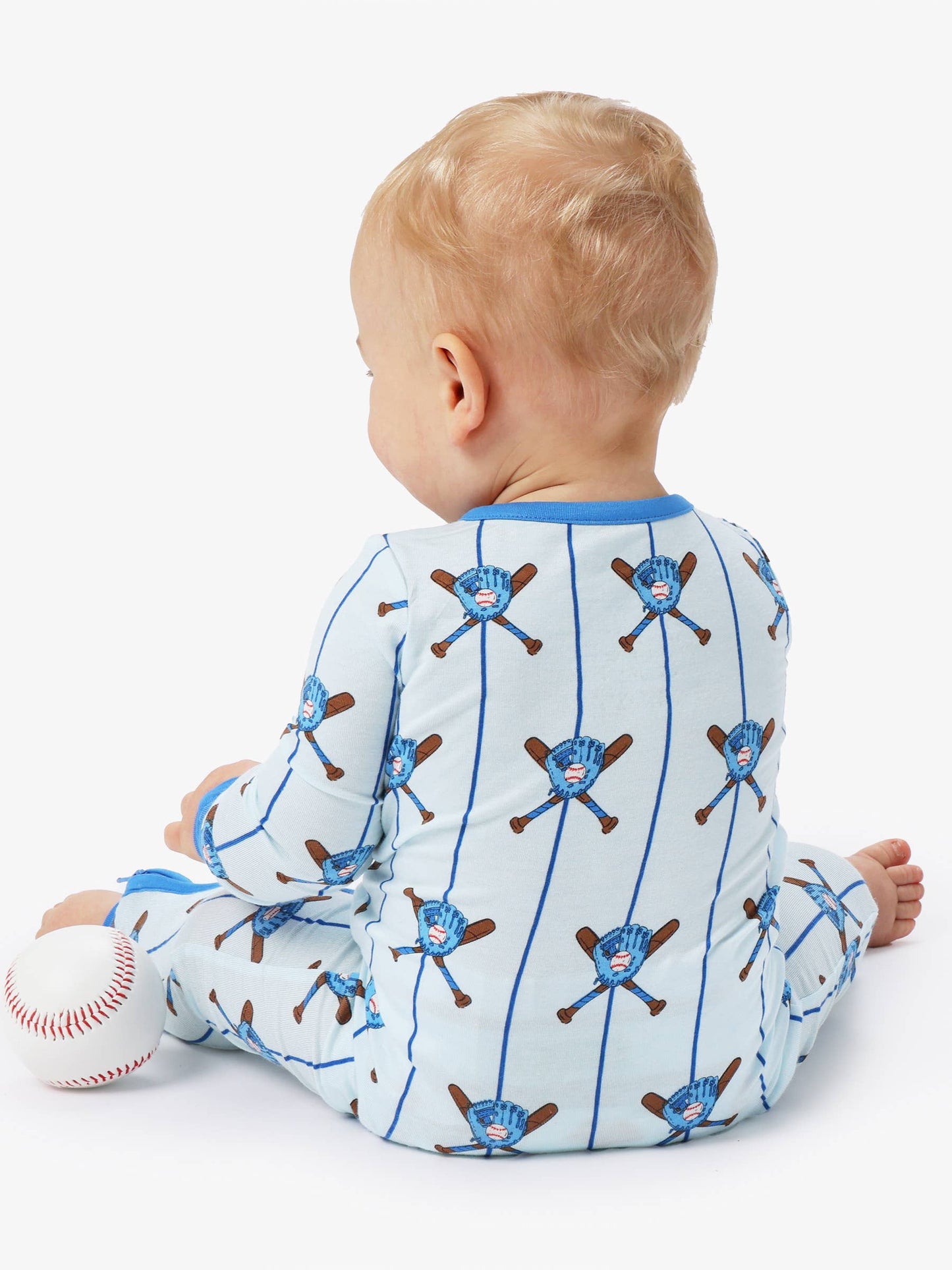 Batter Up Baseball Footie Pajama