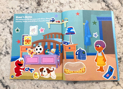 Sesame Street Toddler Sticker & Learning Activity Book