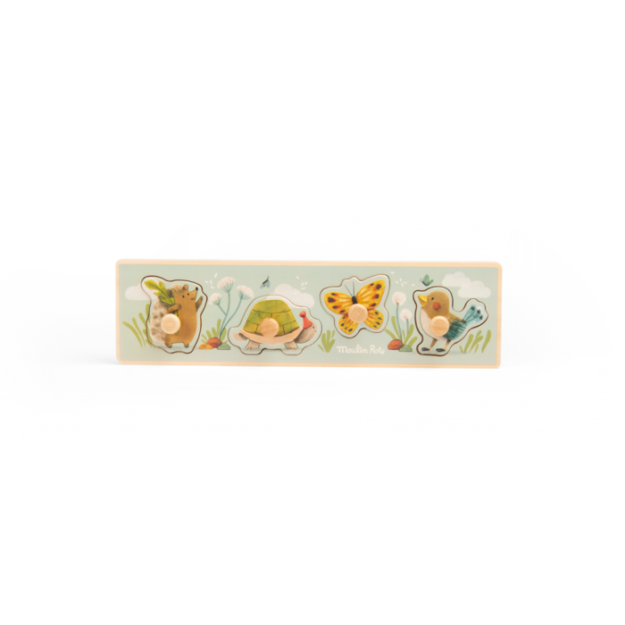 The Three Little Rabbits Wooden Animal Puzzle – Toodleydoo Toys