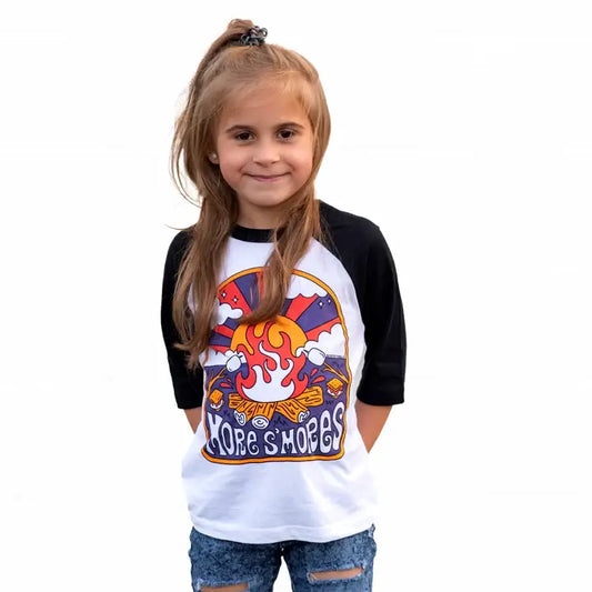 More S'Mores Baseball Tee