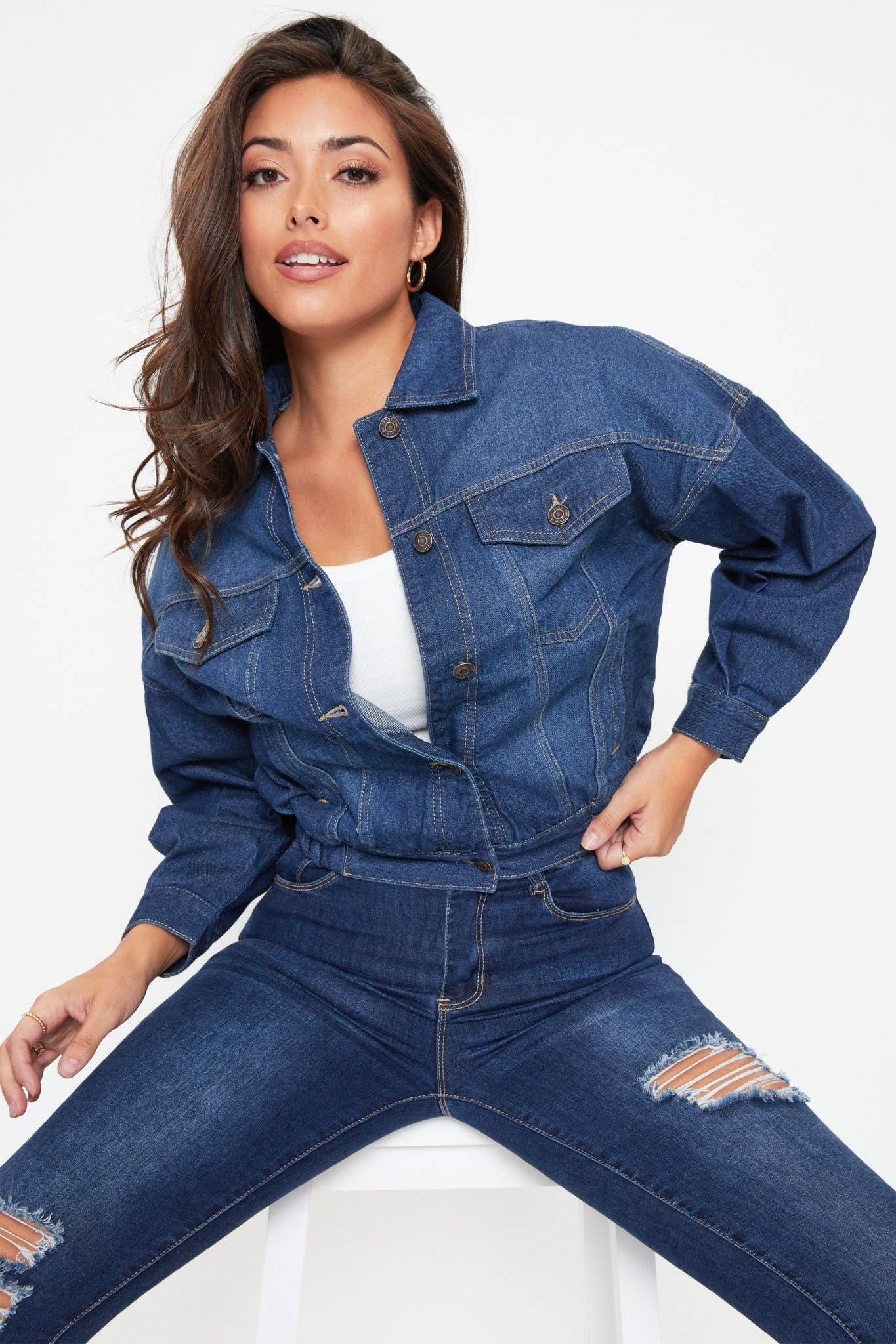 80's Style Denim Jacket