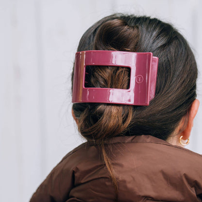 Flat Rectangle Hair Clip | Wild Side