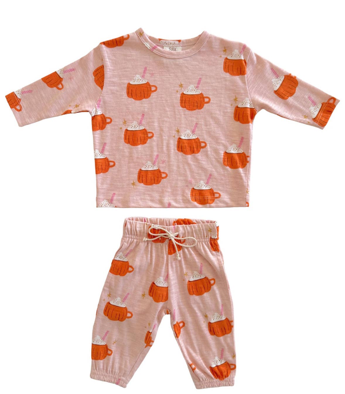Pumpkin Mug Pink Lounge Set