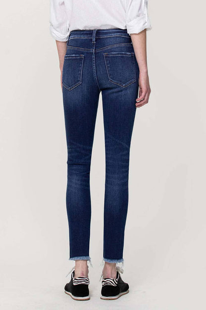 Amber MID RISE ANKLE SKINNY JEANS