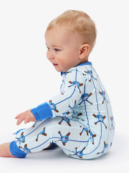 Batter Up Baseball Footie Pajama