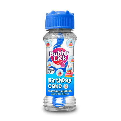 Birthday Cake BubbleLick Bubbles