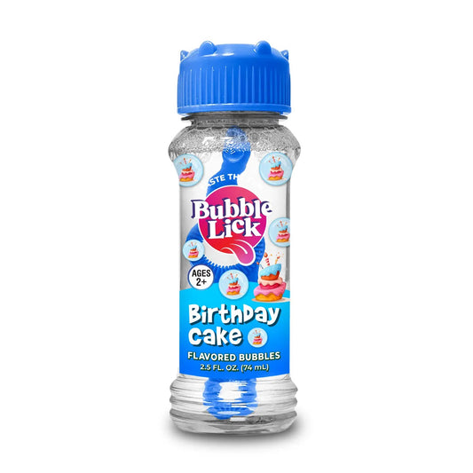 Birthday Cake BubbleLick Bubbles