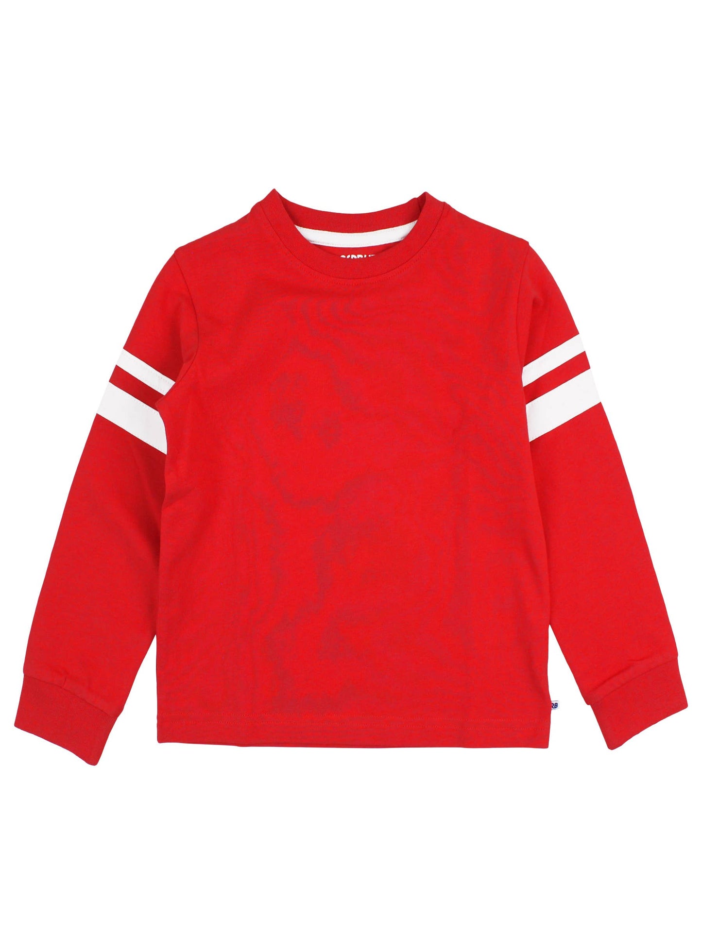 Red Racing Stripe Long Sleeve Shirt