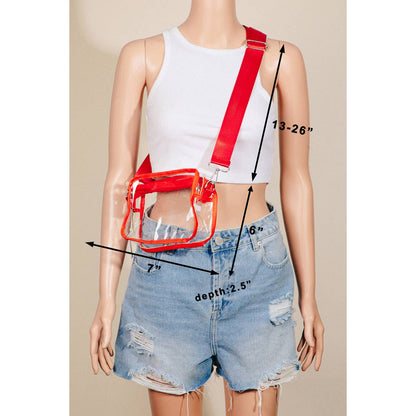 Clear See Through Crossbody Bag